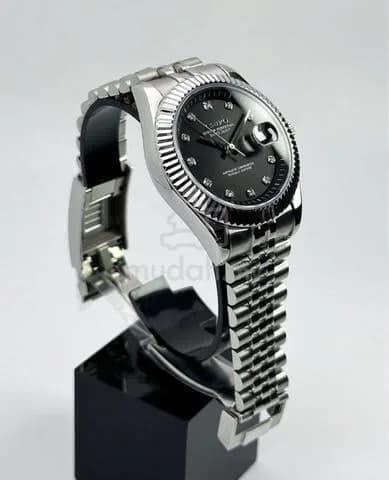 Custom S. Mod Black Diamond DateJust 41mm — image 2