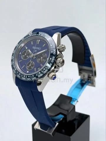 Custom S. Mod 39.5mm Navy Blue SpeedTimer Daytona — image 2