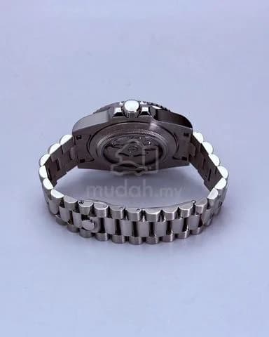 Custom S. Mod 40mm Ice Lume Starbucks Submariner — image 6