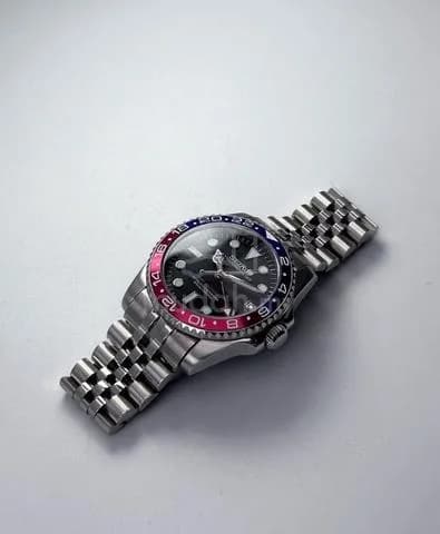 Custom S. Mod 36mm Pepsi GMT-Master II w/ Ice Blue Lume — image 6