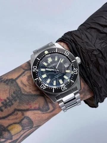 Custom S. Mod 40mm Gloss Black 62Mas Silver SPB143 V2 Automatic — image 1