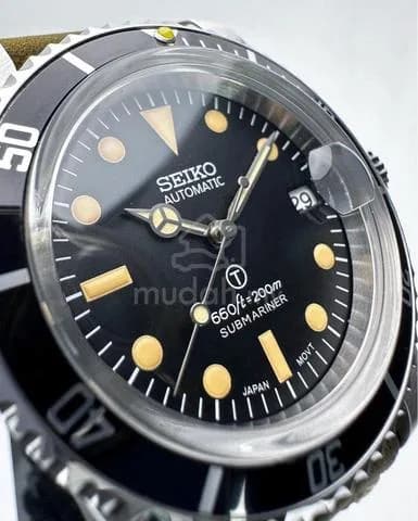 Custom S. Mod 39.5mm Vintage Submariner — image 4