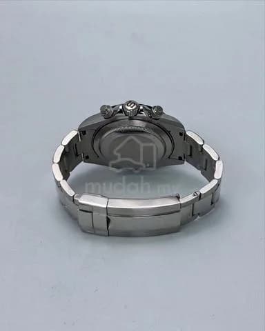 Custom S. Mod 39.5mm Black Arabic Godzilla Daytona — image 5