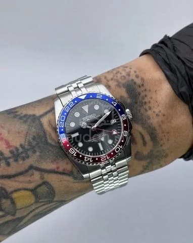 Custom S. Mod 36mm Pepsi GMT-Master II w/ Ice Blue Lume — image 1