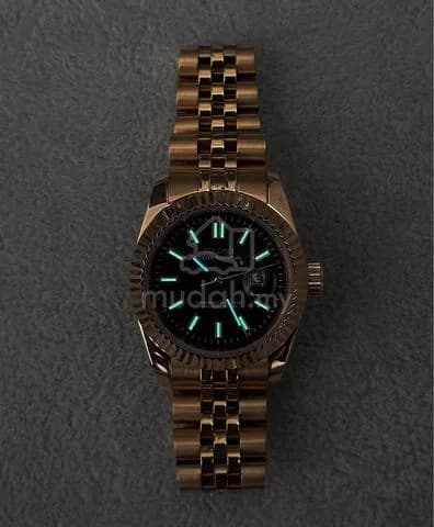 Custom S. Mod 31mm Black Gold DateJust — image 6