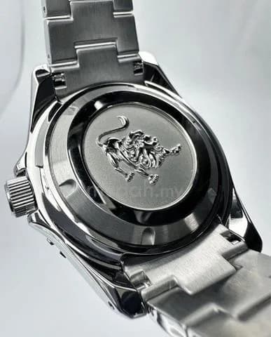 Custom S. Mod Premium Black Silver GS w/ Lumed Bezel 44mm — image 6