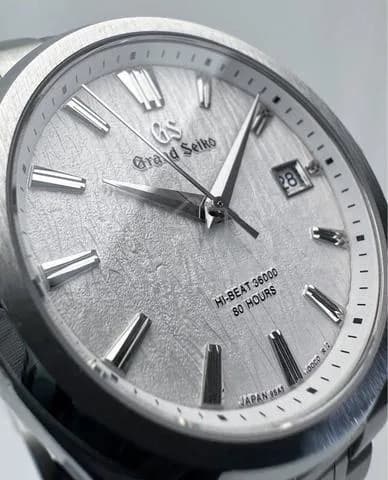 Custom S. Mod 40mm GS White Birch w/ engrave Crown & Buckle — image 3