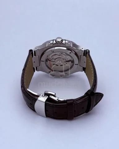 Custom S. Mod 40mm Black Open Heart Silver Naut — image 5