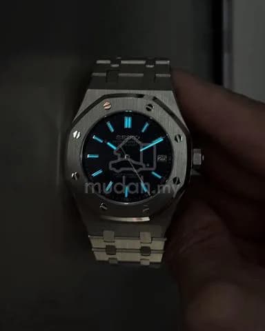 Custom S. Mod 39mm Blue Datejust AP — image 6
