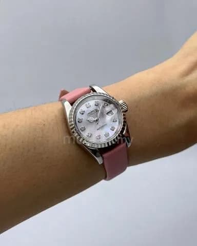 Custom S. Mod 26mm Pink Pearl Diamond MOP — image 1