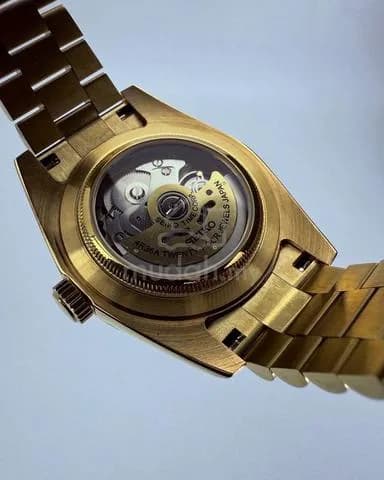 Custom S. Mod 39mm Gold Seikomatic Day-Date — image 5