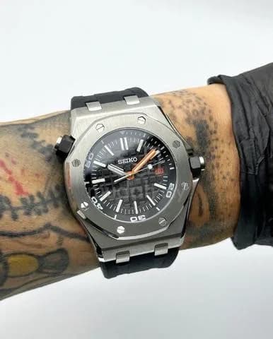 Custom S. Mod 46mm Black Orange AP ROO — image 1