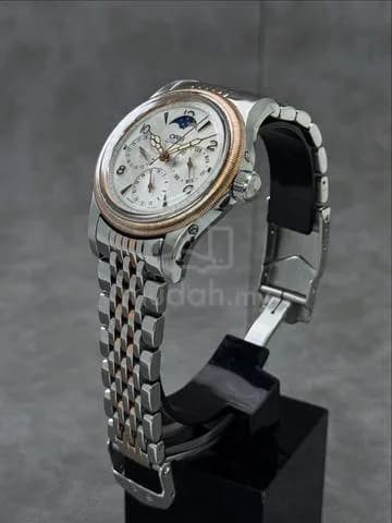 38mm 2010 Oris Atelier Complications Moonphase 2-Tone Coin Edge Bezel ref.7566 cal.581 Automatic Watch Only — image 2