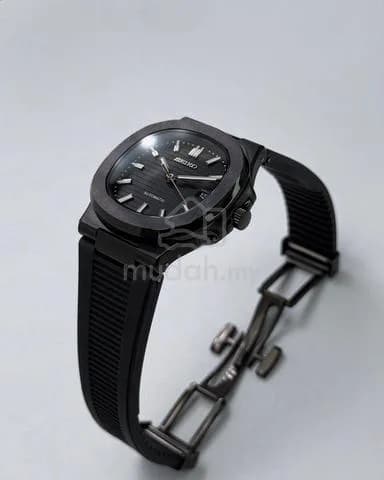 Custom S. Mod 40mm Full Black Nautilus — image 5