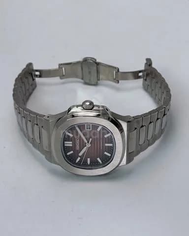 Custom S. Mod 40mm Brown Vignette Naut — image 3