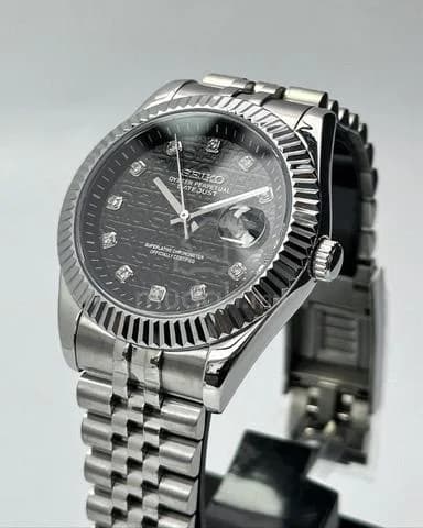 Custom S. Mod Black Computer Diamond DateJust 41mm — image 2