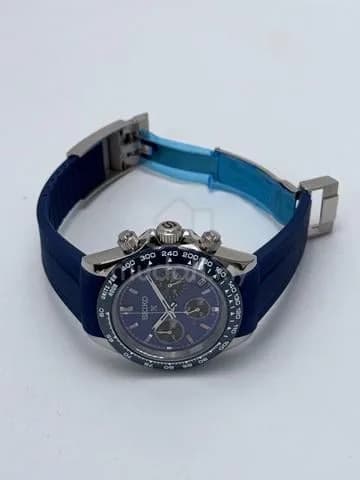 Custom S. Mod 39.5mm Navy Blue SpeedTimer Daytona — image 4
