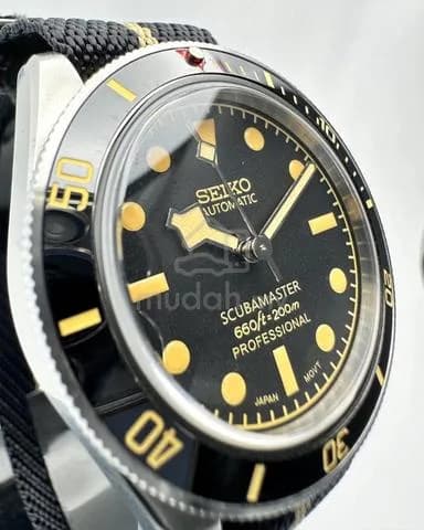 Custom S. Mod BB58 no-date on Nato 39mm — image 3