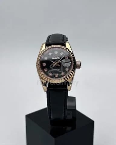 Custom S. Mod 26mm Black Diamond Rose Gold — image 2