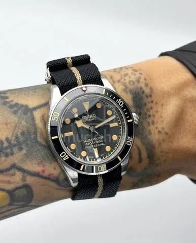 Custom S. Mod BB58 no-date on Nato 39mm — image 1