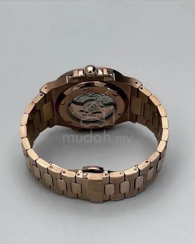 Custom S. Mod 40mm Black Rose Gold Naut — image 3