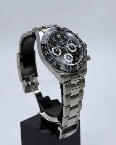 Custom S. Mod 39.5mm Black Arabic Godzilla Daytona — image 2