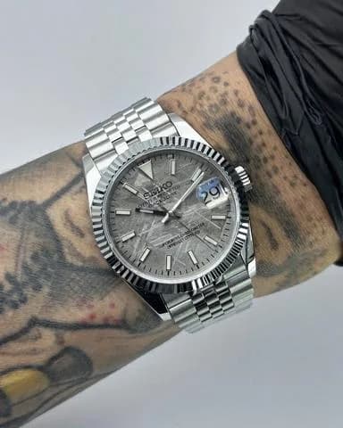 Custom S. Mod 36mm Real Meteorite Premium Datejust — image 1