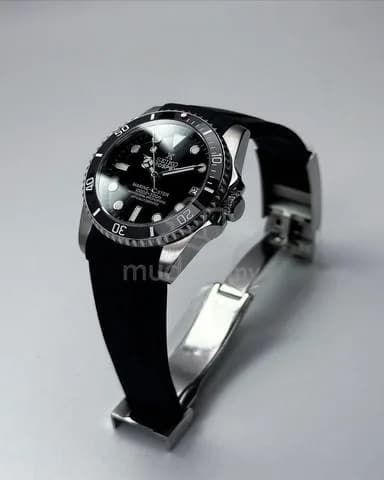 Custom S. Mod 36mm Gloss Black Yachtmaster — image 5