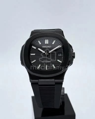 Custom S. Mod 40mm Full Black Nautilus — image 3
