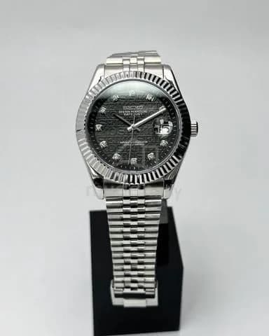Custom S. Mod Black Computer Diamond DateJust 41mm — image 4