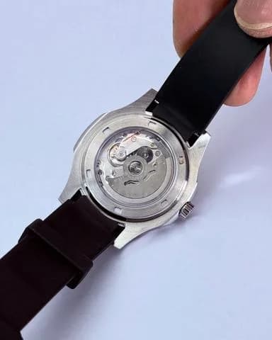 Custom S. Mod 40mm Black Wave PADI Naut — image 4