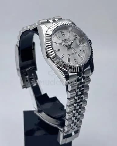 Custom S. Mod Silver Datejust 39mm — image 2