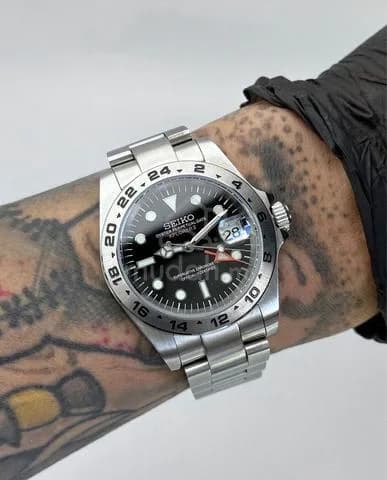 Custom S. Mod 39mm Black “Kplorer II” Automatic GMT — image 1