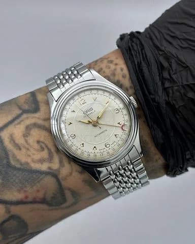35mm Oris Pointer Date Beads of Rice Bracelet ref.7403 cal.574 Automatic Watch — image 1