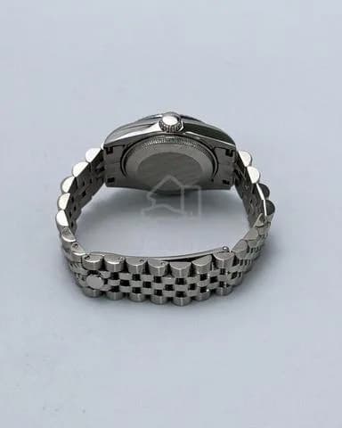 Custom S. Mod 31mm Dark Green Roman DateJust — image 6