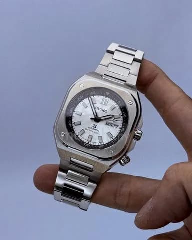 Custom S. Mod 42mm Silver Day-Date BR05 — image 5