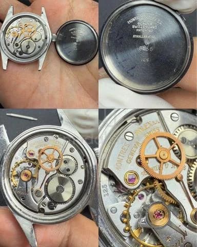 30mm 1966 Rolex Oysterdate 6646 Precision Manual Winding Watch Only — image 6