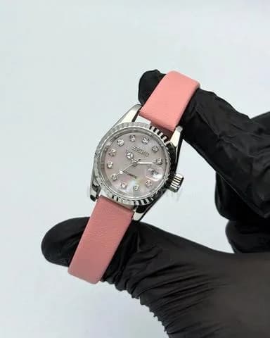 Custom S. Mod 26mm Pink Pearl Diamond MOP — image 6