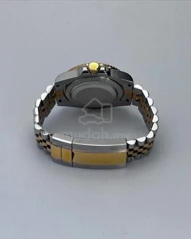Custom S. Mod 40mm 2-Tone Steel Gold Bruce Wayne GMT-Master II — image 6