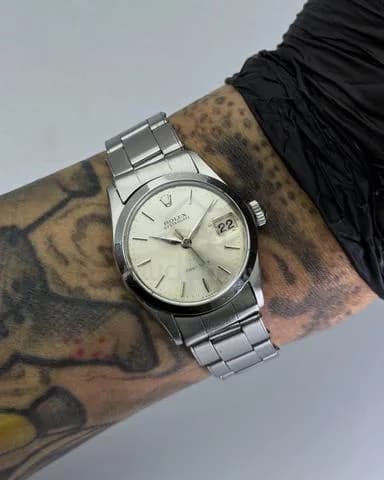 30mm 1966 Rolex Oysterdate 6646 Precision Manual Winding Watch Only — image 1