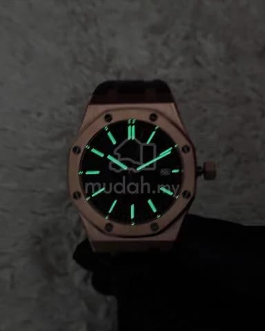 Custom S. Mod 42mm Black Rose Gold AP — image 6