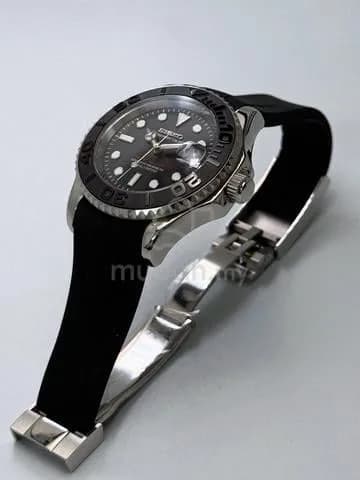 Custom S. Mod 40mm Silver Yachtmaster V3 — image 4