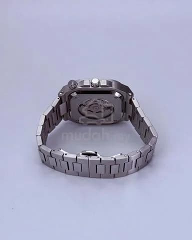 Custom S. Mod 42mm Silver Day-Date BR05 — image 3