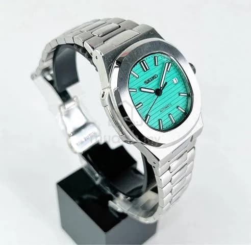 Custom S. Mod 40mm Turquoise Green Naut — image 2