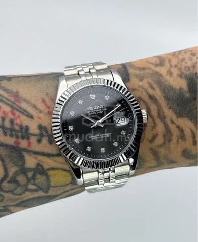 Custom S. Mod Black Diamond DateJust 41mm — image 1