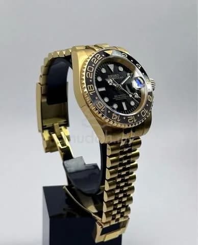 Custom S. Mod 40mm Gold Bruce Wayne Automatic GMT — image 2