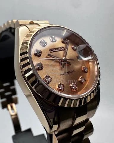 Custom S. Mod 26mm Rose Gold Diamond Datejust — image 3