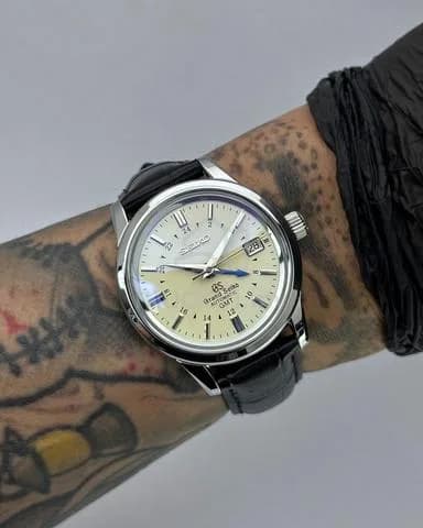 Custom S. Mod 39mm GS SBGM021 Double Logo JDM — image 1