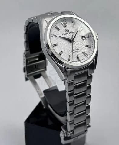 Custom S. Mod 40mm GS White Birch w/ engrave Crown & Buckle — image 4