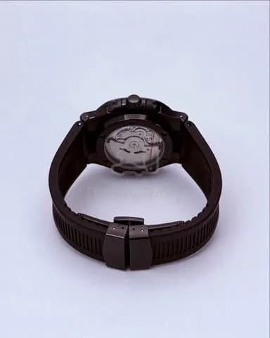Custom S. Mod 40mm Black Turquoise Blue Green Naut — image 4